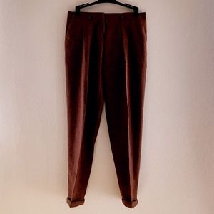 NWT ELISABETTA FRANCHI WOOL PANTS, size 40